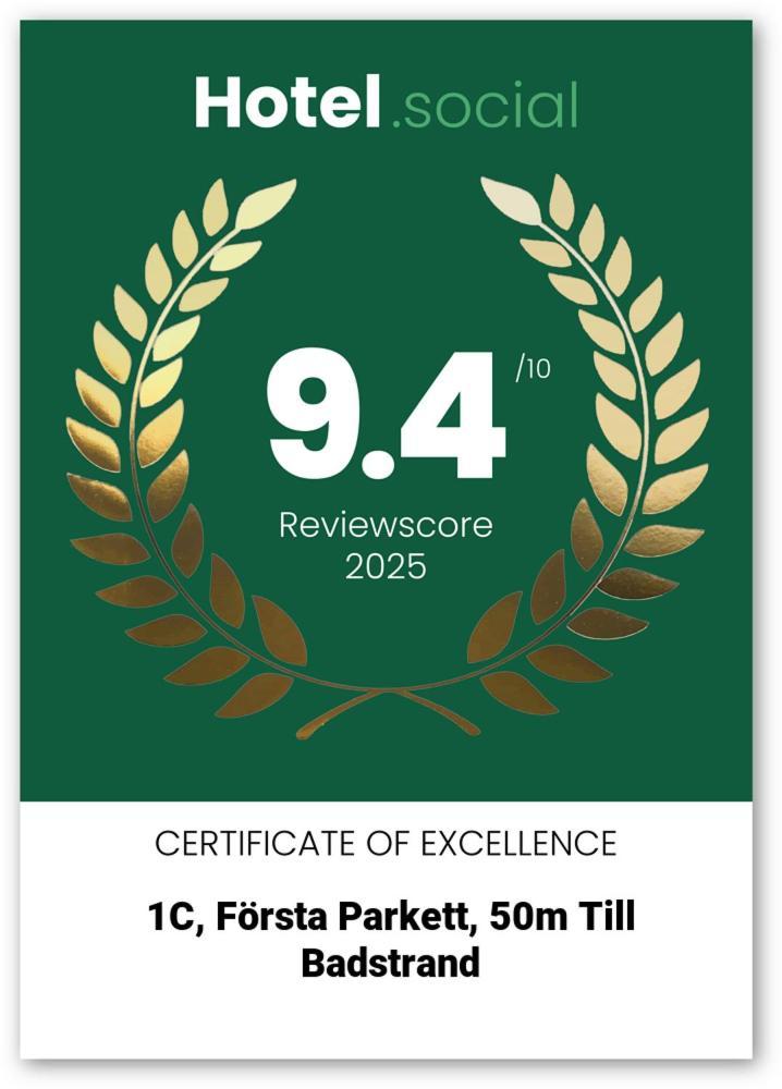 1C, Foersta Parkett, 50M Till Badstrand Byxelkrok Esterno foto